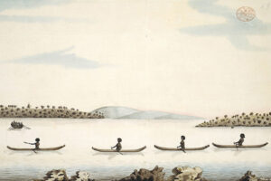 Aboriginies Before Settlement Sydney Harbour