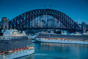Cruise Ships Sydney Harbour