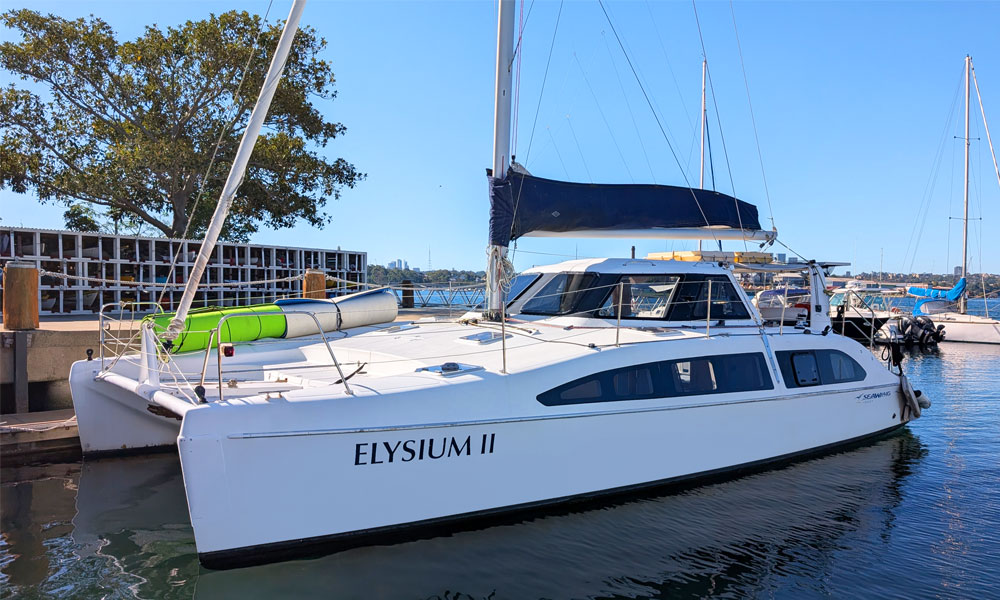 Elysium Catamaran Sydney 1