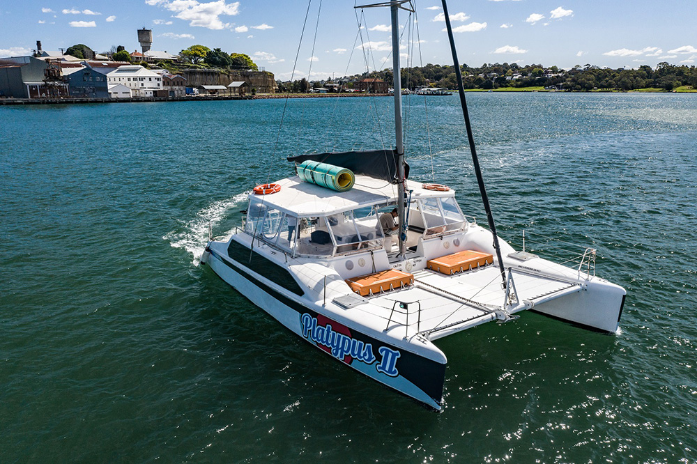 Platypus 2 Catamaran Sydney 1