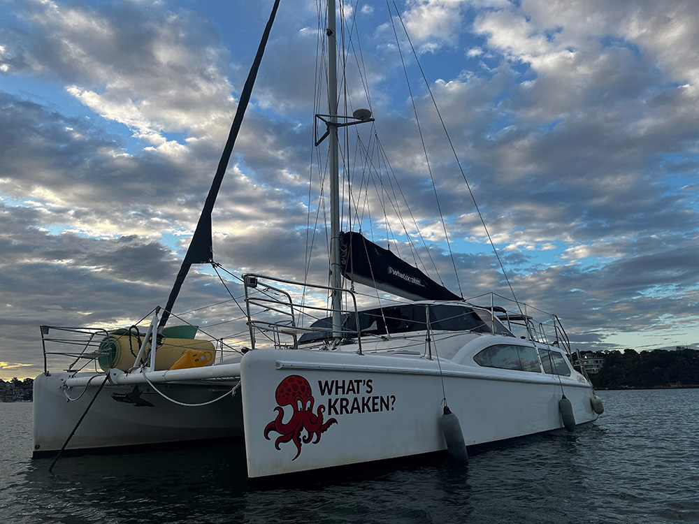 Whats Kraken Catamaran Sydney 1